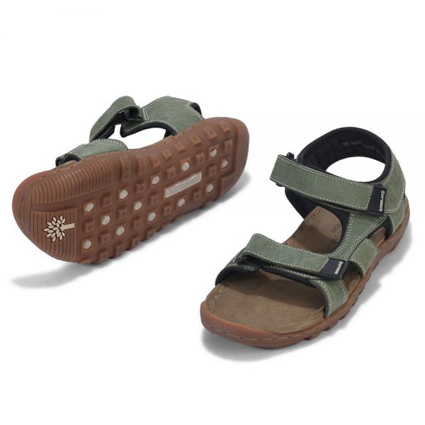 Buy Woodland Green & Brown Floater Sandals for Men at Best Price @ Tata CLiQ