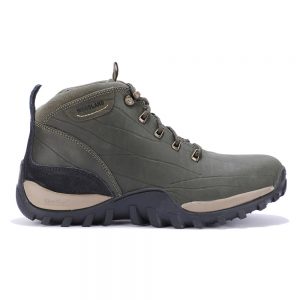 Olive green boots for men